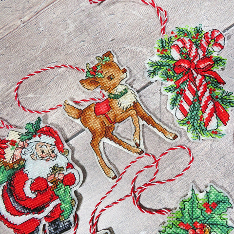 Christmas Toys Kit nr.1 SLETI966 - Cross Stitch Kit