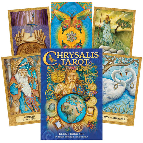 Chrysalis tarot cards and book set US Games Systems - Hobby.lt 🇬🇧