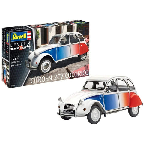 Citroen 2 CV Cocorico - Plastic Modelling Kit By Revell