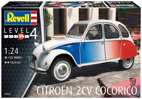 Citroen 2 CV Cocorico - Plastic Modelling Kit By Revell - Hobby.lt 🇬🇧