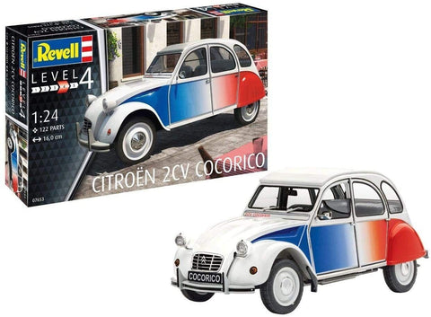 Citroen 2 CV Cocorico - Plastic Modelling Kit By Revell - Hobby.lt 🇬🇧