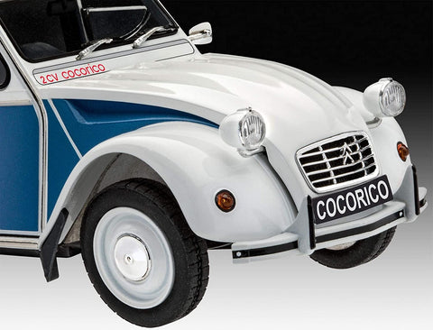 Citroen 2 CV Cocorico - Plastic Modelling Kit By Revell