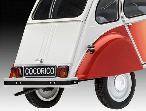 Citroen 2 CV Cocorico - Plastic Modelling Kit By Revell