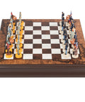 CIVIL WAR: Hand Painted Chess Set with Beautiful Wooden Chessboard - Box - Hobby.lt 🇬🇧