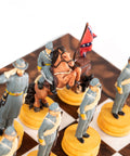 CIVIL WAR: Hand Painted Chess Set with Beautiful Wooden Chessboard - Box - Hobby.lt 🇬🇧