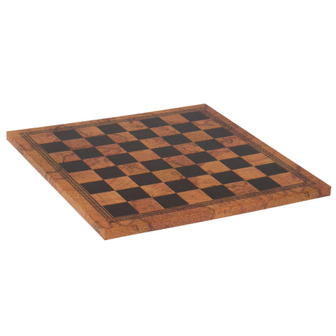 CIVIL WAR: Handpainted Chess Set with Beautiful Leatherette Chessboard