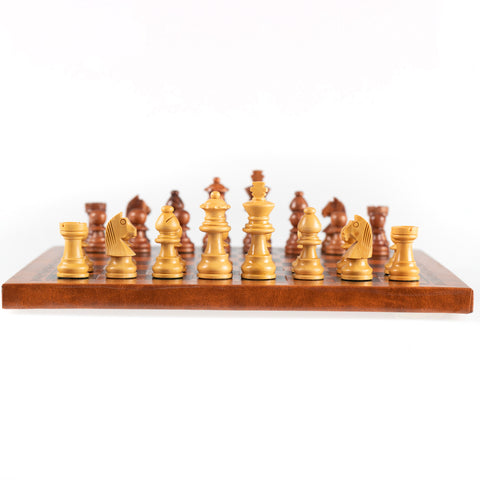 Classic Magnetic Wooden Chess Pieces with Wooden Chess Board N°100