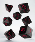 Classic RPG Dice Set black and red - Hobby.lt 🇬🇧