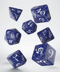 Classic RPG Dice Set cobalt and white - Hobby.lt 🇬🇧