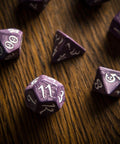 Classic RPG Dice Set violet and white - Hobby.lt 🇬🇧