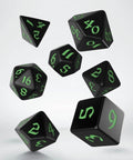 Classic Runic Dice Set black and green - Hobby.lt 🇬🇧