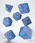 Classic Runic Dice Set blue and pink - Hobby.lt 🇬🇧