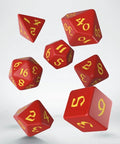 Classic Runic Dice Set red and yellow - Hobby.lt 🇬🇧