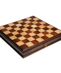 Classic Wooden Chess Set with Beautiful Walnut wooden Chess Board - Hobby.lt 🇬🇧