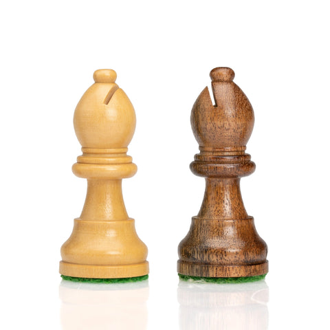 Classic Wooden Chess Set with Beautiful Walnut wooden Chess Board - Hobby.lt 🇬🇧