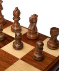 Classic Wooden Chess Set with Beautiful Walnut wooden Chess Board - Hobby.lt 🇬🇧