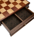 Classic Wooden Chess Set with Beautiful Walnut wooden Chess Board - Hobby.lt 🇬🇧