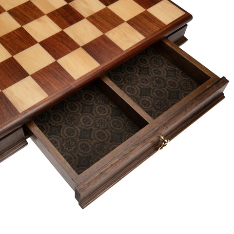 Classic Wooden Chess Set with Beautiful Walnut wooden Chess Board - Hobby.lt 🇬🇧