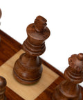 Classic Wooden Chess Set with Beautiful Walnut wooden Chess Board - Hobby.lt 🇬🇧