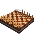 Classic Wooden Chess Set with Beautiful Walnut wooden Chess Board - Hobby.lt 🇬🇧