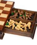 Classic Wooden Chess Set with Beautiful Walnut wooden Chess Board - Hobby.lt 🇬🇧