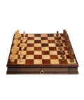 Classic Wooden Chess Set with Beautiful Walnut wooden Chess Board - Hobby.lt 🇬🇧