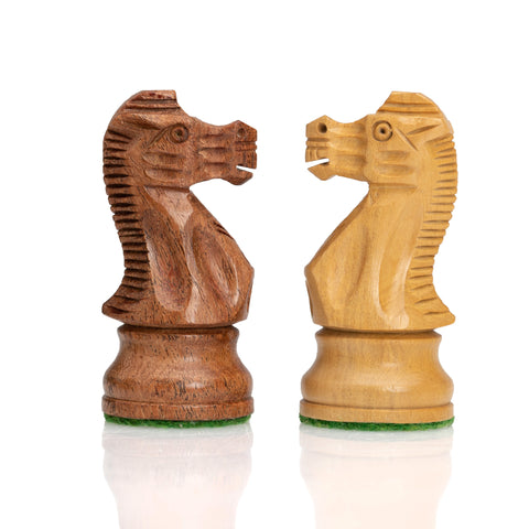 Classic Wooden Chess Set with Beautiful Walnut wooden Chess Board