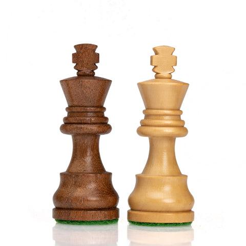 Classic Wooden Chess Set with Beautiful Walnut wooden Chess Board