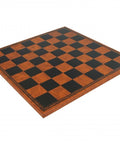 Classic Wooden Chess with Beautiful Leather - like Chessboard - Hobby.lt 🇬🇧