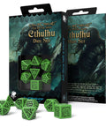 COC The Outer Gods Cthulhu Dice Set green and black - Hobby.lt 🇬🇧