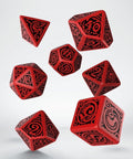 COC The Outer Gods Nyarlathotep Dice Set red and black - Hobby.lt 🇬🇧