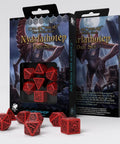 COC The Outer Gods Nyarlathotep Dice Set red and black