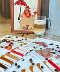 Coffee Break - Cross Stitch Kit by Aine - Hobby.lt 🇬🇧