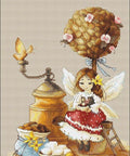 Coffee Fairy SB1132 - Cross Stitch Kit - Hobby.lt 🇬🇧