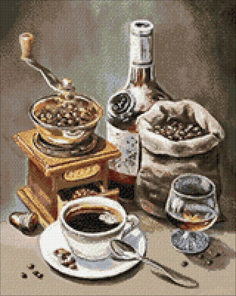 Coffee Time Diamond Painting Set CS2553 - Hobby.lt 🇬🇧