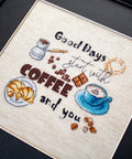 Coffee Time SLETI927 - Cross Stitch Kit - Hobby.lt 🇬🇧