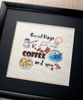 Coffee Time SLETI927 - Cross Stitch Kit - Hobby.lt 🇬🇧