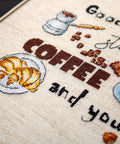 Coffee Time SLETI927 - Cross Stitch Kit - Hobby.lt 🇬🇧