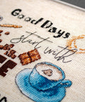 Coffee Time SLETI927 - Cross Stitch Kit - Hobby.lt 🇬🇧