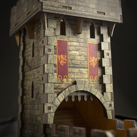 Color Medieval Dice Tower - Hobby.lt 🇬🇧