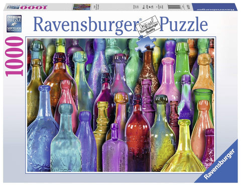 Colorful Bottles 1000 Piece Puzzle - Hobby.lt 🇬🇧