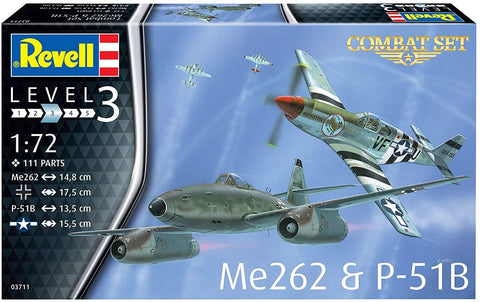 Combat Set Messerschmitt Me262 - Plastic Modelling Kit By Revell - Hobby.lt 🇬🇧