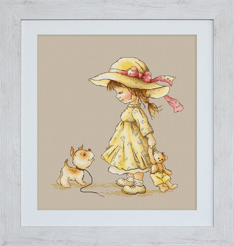 Come with me SB1075 - Cross Stitch Kit by Luca-s