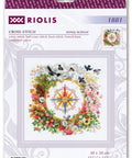 Compass cross stitch kit by RIOLIS Ref. no.: 1881 - Hobby.lt 🇬🇧