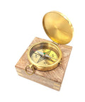 Compass in a wooden box 1054 - Hobby.lt 🇬🇧