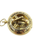 Compass with Sundial Brass Wooden Box | CPSD2 - Hobby.lt 🇬🇧