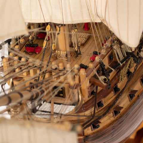 COMPLETED Ship Model "Santisima Trinidad" Extraordinary Quality and Craftmanship - Hobby.lt 🇬🇧