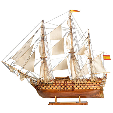 COMPLETED Ship Model "Santisima Trinidad" Extraordinary Quality and Craftmanship - Hobby.lt 🇬🇧