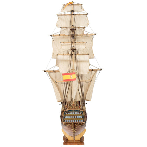 COMPLETED Ship Model "Santisima Trinidad" Extraordinary Quality and Craftmanship - Hobby.lt 🇬🇧