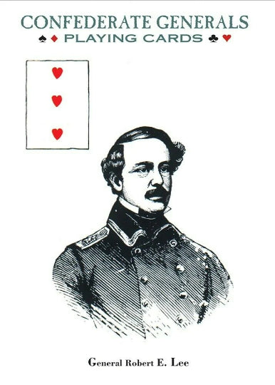 Confederate Generals playing cards